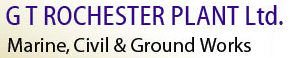 G T Rochester Plant Ltd. Marine, Civil & Groundworks logo