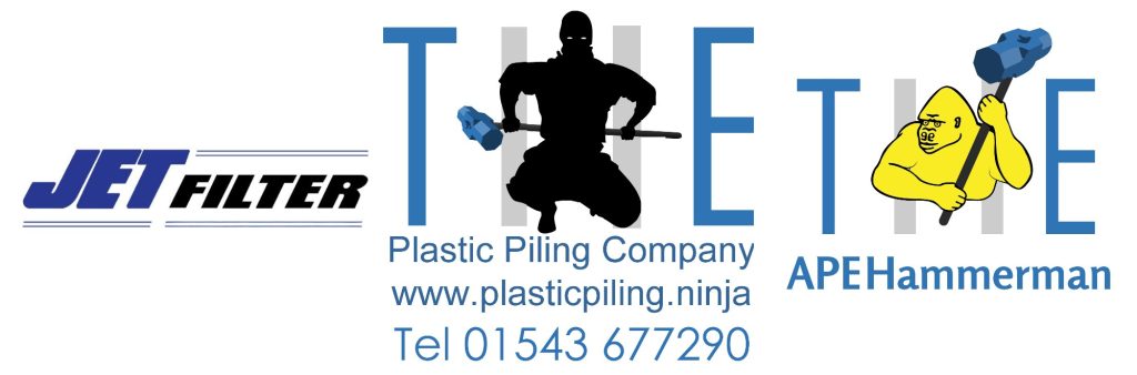 Blue Logos on a white background, showing the three business sides