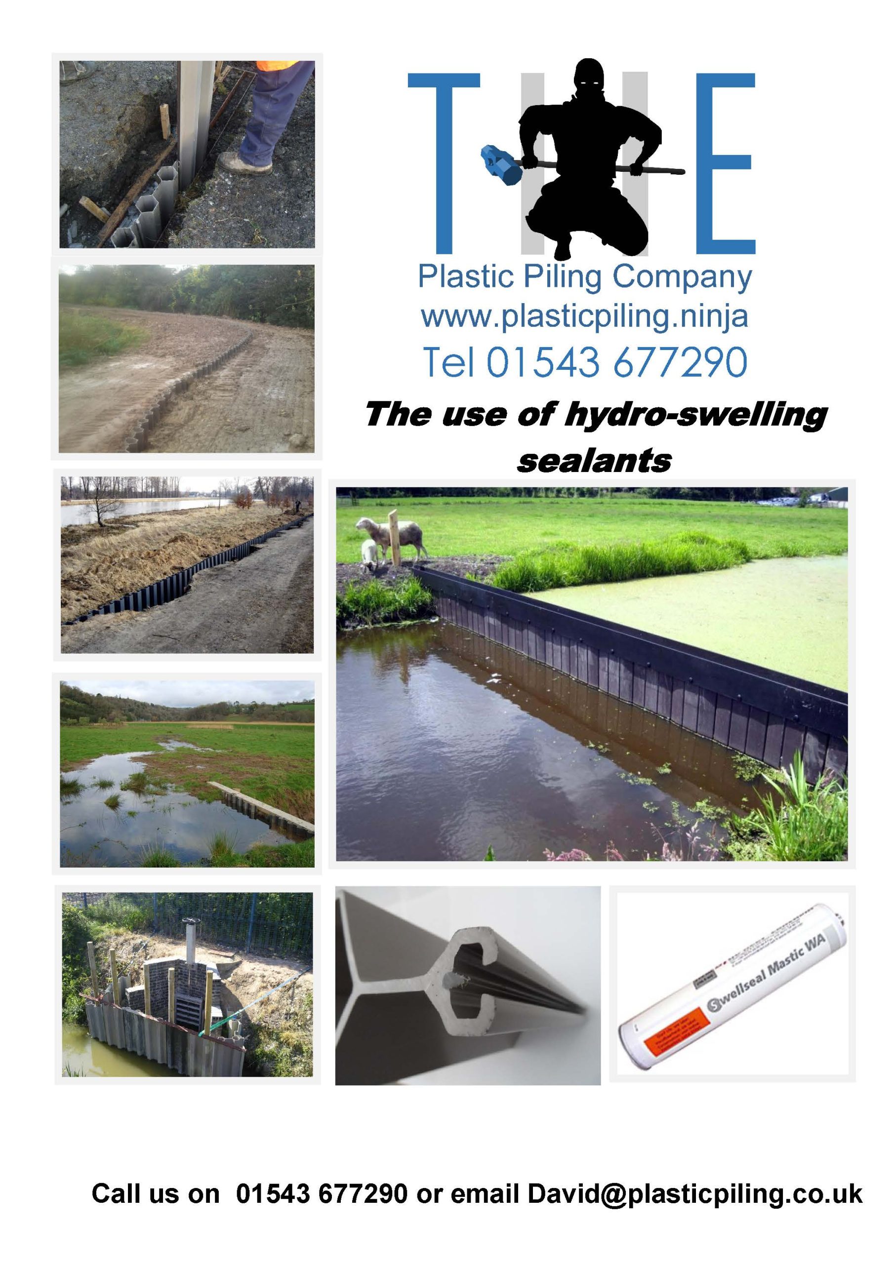 THE MultiLock® Plastic Sheet Piling - plastic piling
