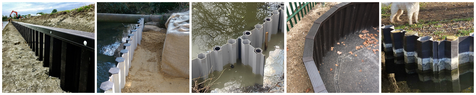 THE MultiLock® Plastic Sheet Piling - plastic piling