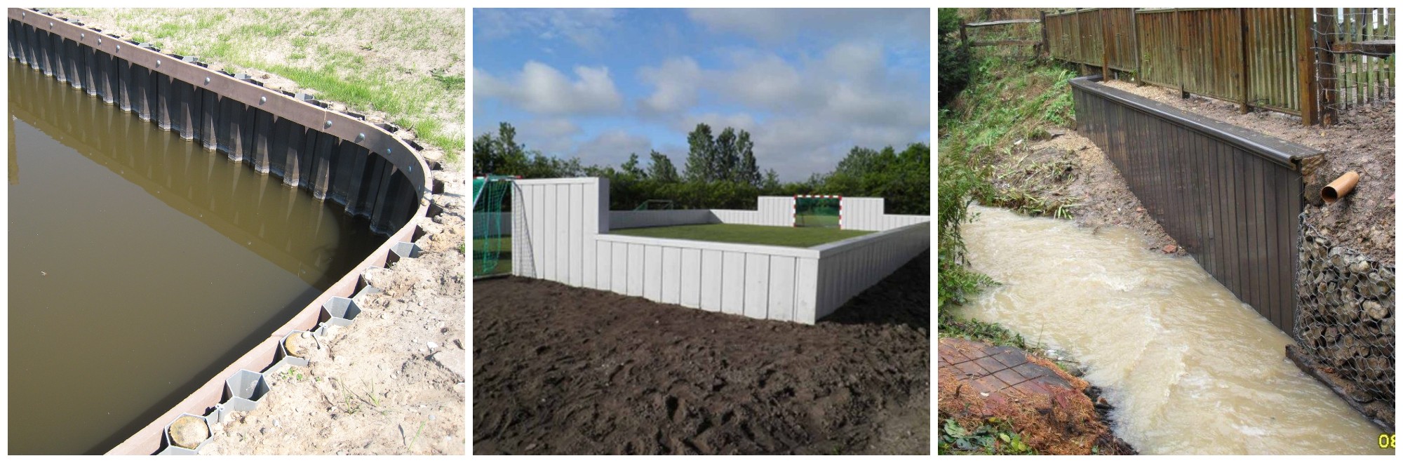 THE Advanced Plastic Sheet Piling - plastic piling