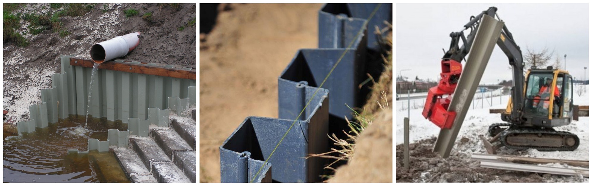 THE Budget Plastic Piling - plastic piling